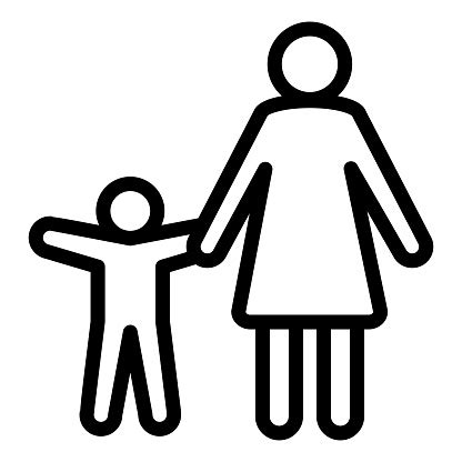 Simbolo della protezione dei bambini