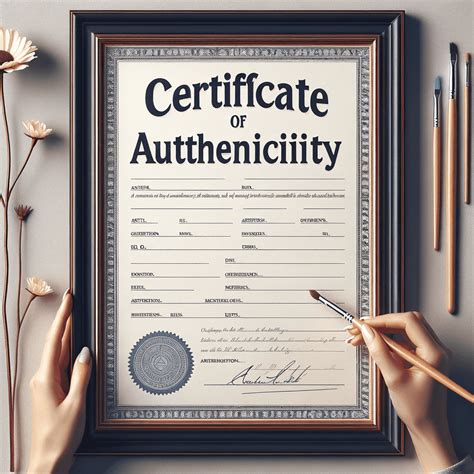 Certificato di autenticità per un gioiello Le Bebè