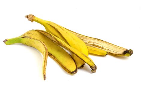 Bucce di banana essiccate al sole