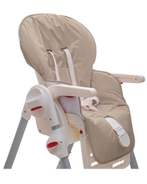 copri seggiolone in PVC trasparente con bordi colorati