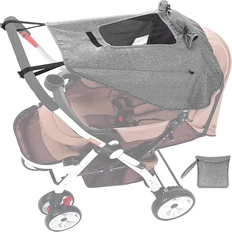Passeggino con parasole e zanzariera