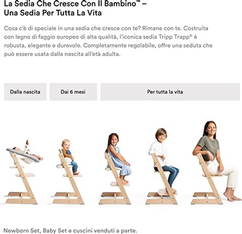 disegno tecnico seggiolone Stokke Tripp Trapp con misure
