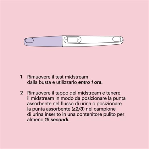 Donna che esegue un test di ovulazione