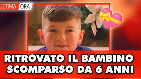 Segnale di ricerca bambino scomparso