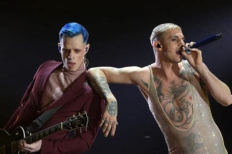 Achille Lauro e Boss Doms sul palco