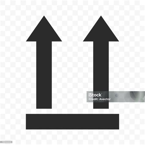 Icona di un pacco con freccia di spedizione