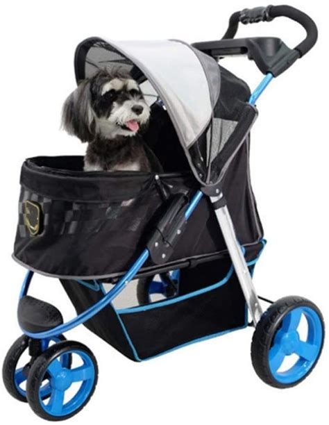 Diversi tipi di passeggini per cani