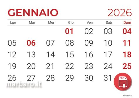 calendario con giorni evidenziati per il bagnetto