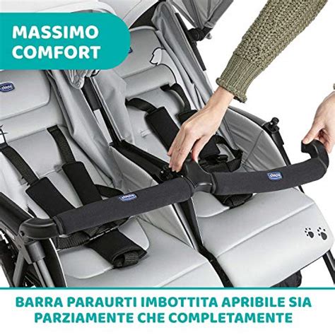 Maniglia passeggino gemellare