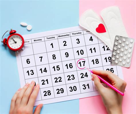 Immagine di un calendario con evidenziato il ritardo mestruale