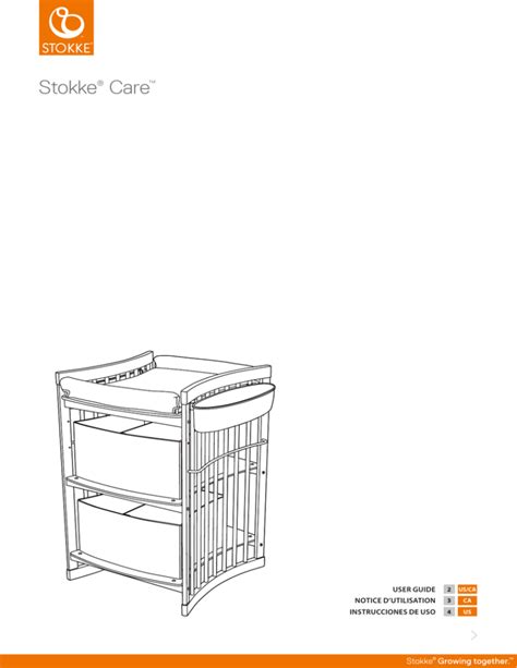 Dettaglio armadio Stokke Care