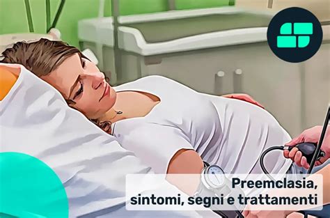 Infografica che illustra i fattori di rischio e i sintomi della preeclampsia
