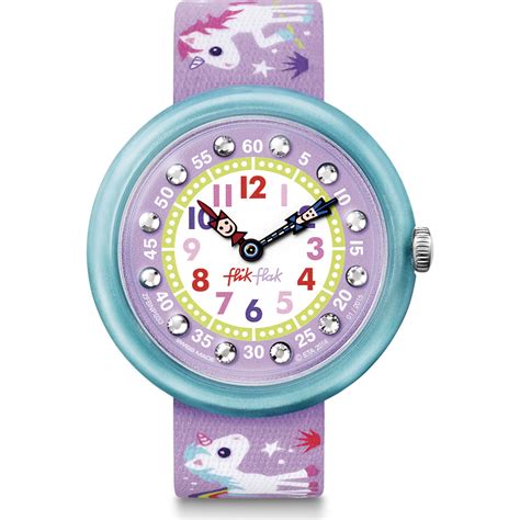 orologio Flik Flak colorato con personaggi