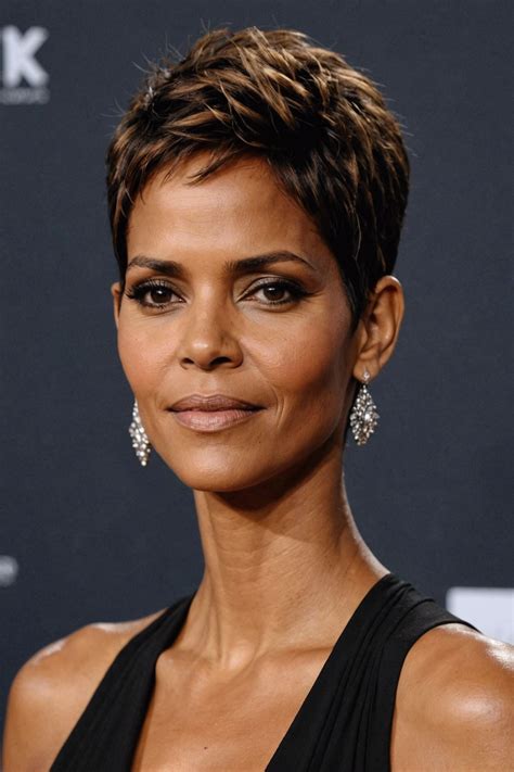 Halle Berry con pixie cut