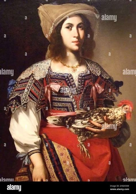 Illustrazione di una donna napoletana tradizionale