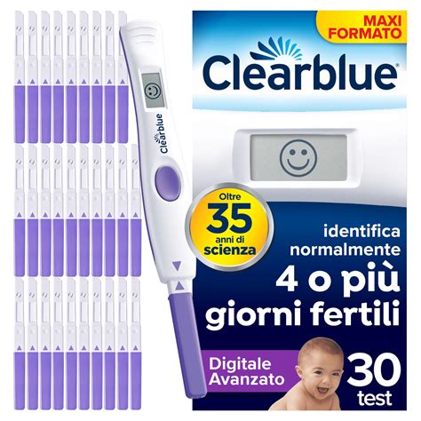 Confronto tra i diversi test di ovulazione Clearblue