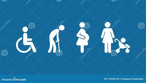 Simbolo di avviso per donne incinte