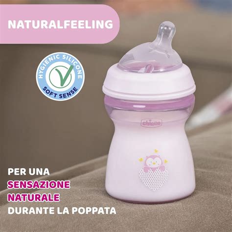 Biberon Chicco Natural Feeling in vetro