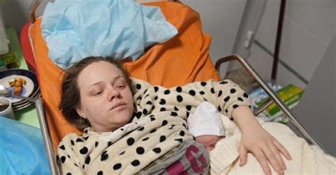 Fotografia di Marianna Podgurskaya dall'ospedale di Mariupol