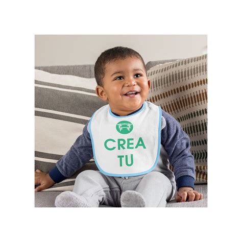 bambino con bavaglino personalizzato