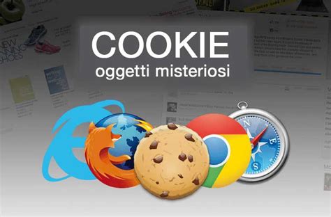 Illustrazione di cookie digitali che vengono memorizzati in un browser web