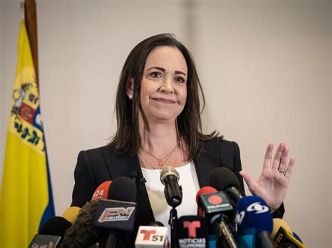 Manifestazione di sostegno a María Corina Machado