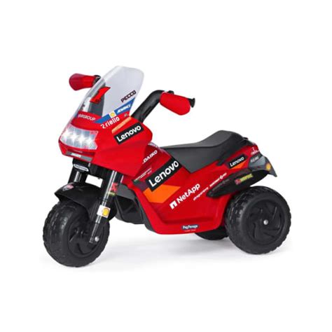 Dettaglio manopola acceleratore e impugnatura moto giocattolo Peg Perego