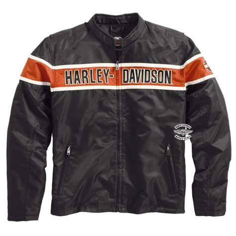 Bambino con giacca Harley-Davidson stile racing