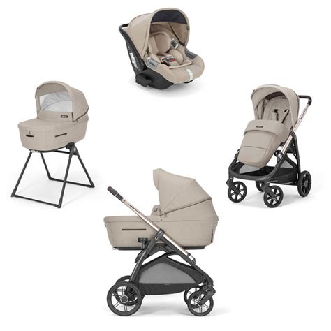 Sistema trio Inglesina con navicella, passeggino e seggiolino auto