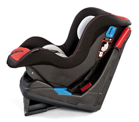 Vista laterale del seggiolino auto Peg Perego Viaggio 0+1 Switchable Sand in colore Sand