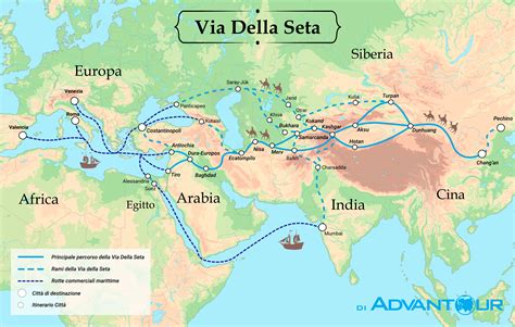La Via della Seta in una mappa medievale
