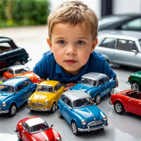 Bambini che giocano con macchinine