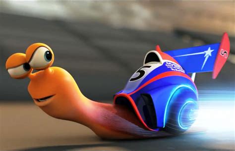 La lumaca Turbo in pista