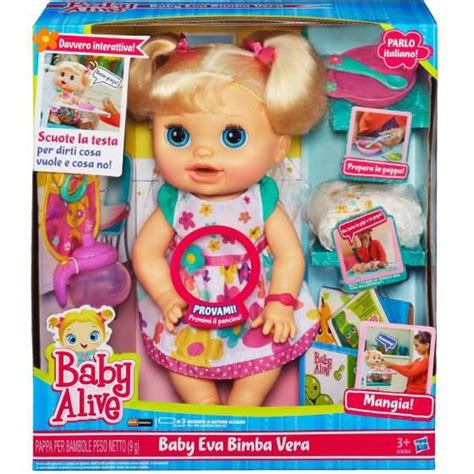 Bambola Baby Alive moderna con funzioni vocali