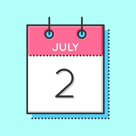 Calendario stilizzato con numeri evidenziati