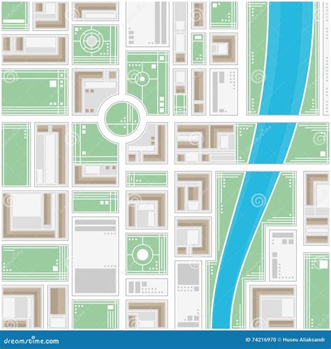 Mappa stilizzata della città di Bollate con icone che indicano centri medici
