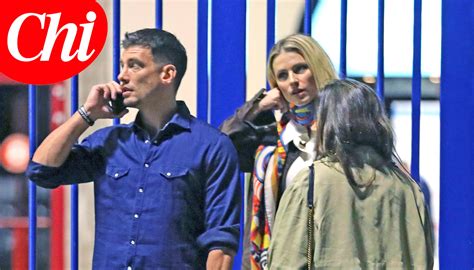 Michelle Hunziker e Alessandro Carollo al Forum di Assago