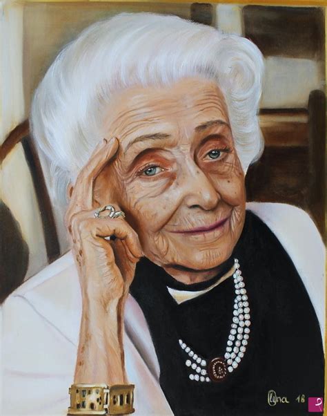 Ritratto di Rita Levi-Montalcini