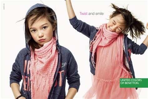 vasta gamma di abbigliamento per bambini benetton