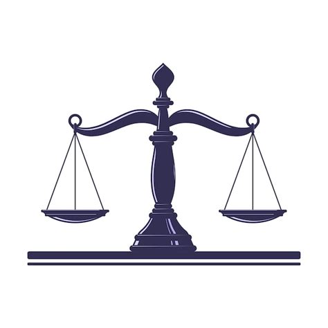 simbolo della giustizia con bilancia