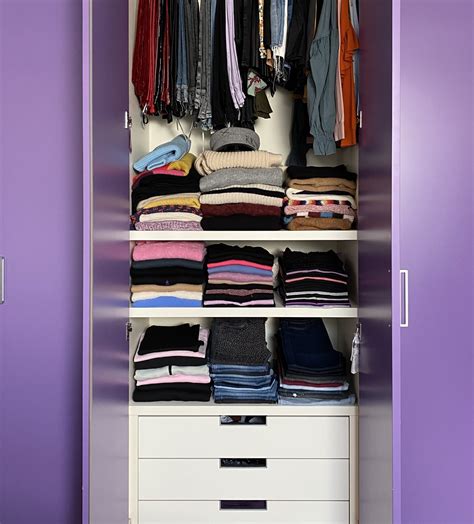 Organizzazione guardaroba donna
