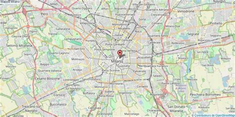 Mappa di Milano con punti di interesse per l'infanzia