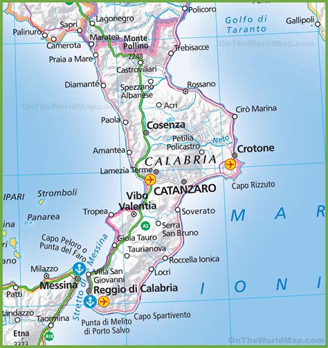 mappa Reggio Calabria