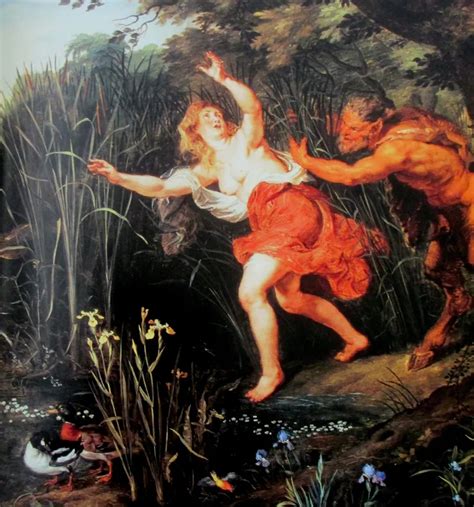 Pan e la ninfa Siringa