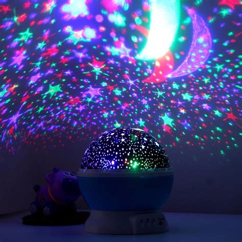Proiettore magia di stelle che illumina una cameretta
