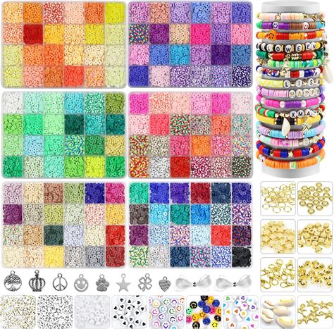 paralume per lampada con perline colorate