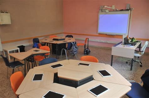 Aula scolastica dotata di LIM