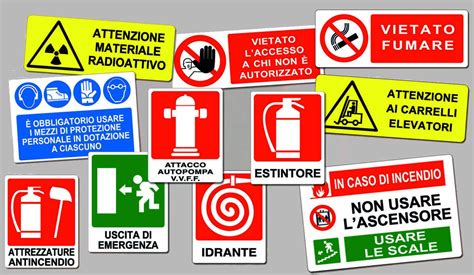 Segnale di sicurezza in una scuola