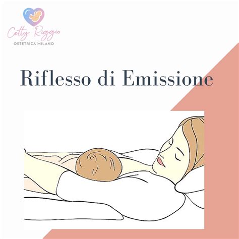 Schema del riflesso di emissione del latte
