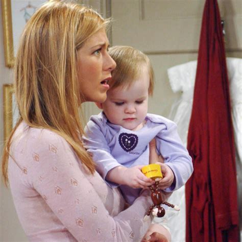 Ross e Rachel con la loro figlia Emma